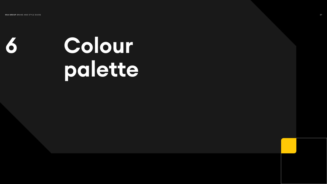 Colour palette — original manual PDF page 26