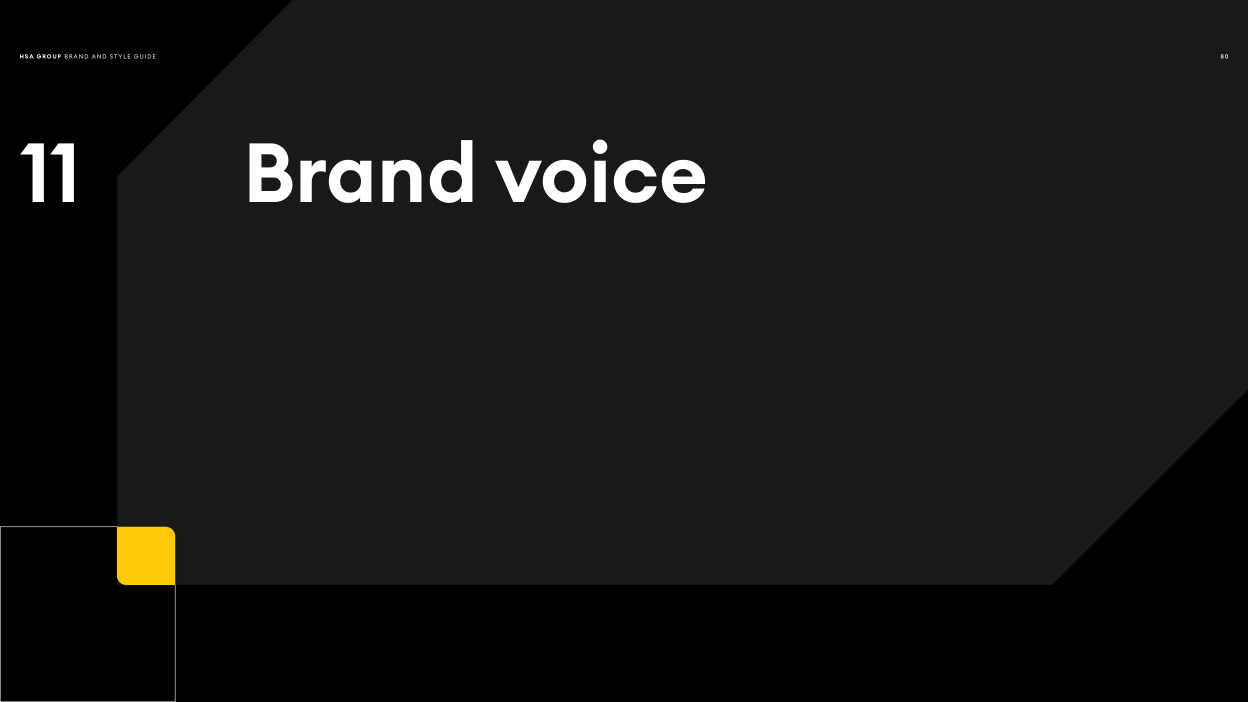Brand voice — original manual PDF page 79