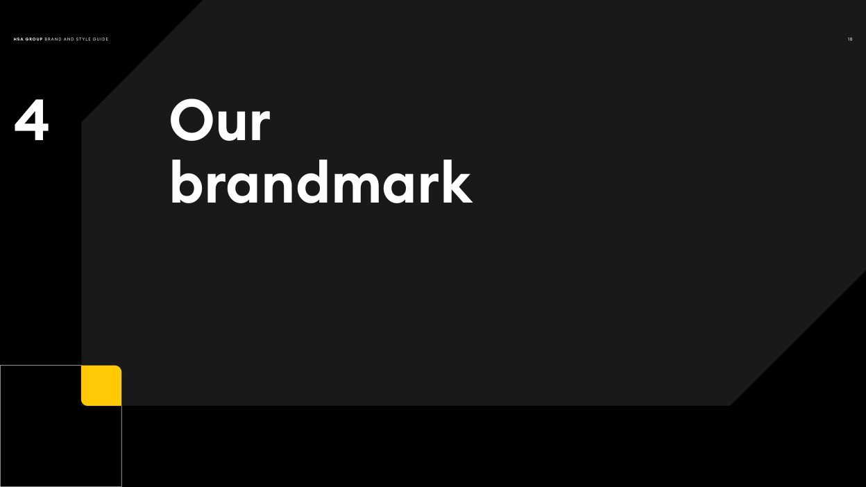 Our brandmark — original manual PDF page 9