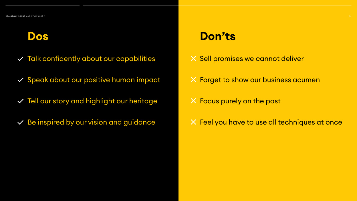 Brand voice — original manual PDF page 91